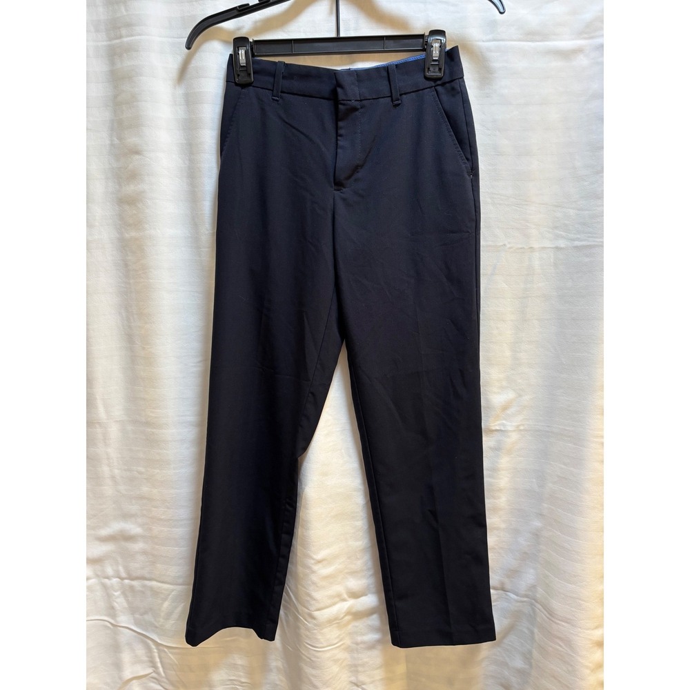 IZOD Kids Navy Blue Regular Fit Dress Pants Size 12 Polyester Blend
